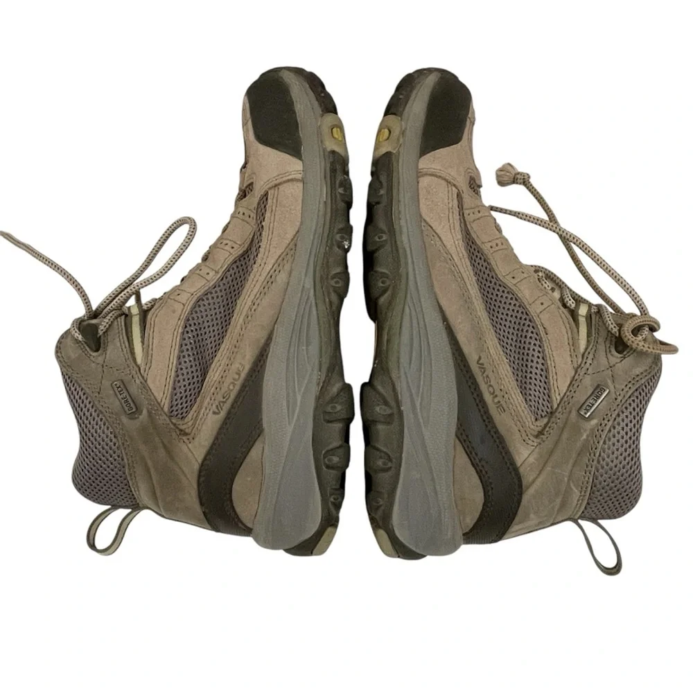 Vasque Vibram Tan and Gray Gore-Tex Hiking Boots - Picture 5 of 11